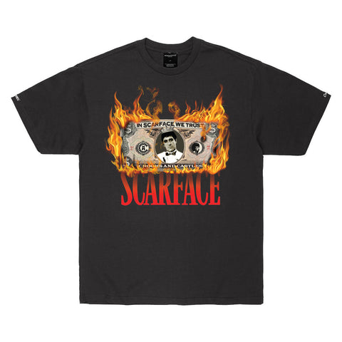 T-shirt Flamme Scarface