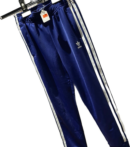 Pantalons adidas bleu et blanc enfant